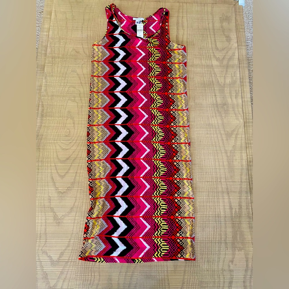 NWT Carven Printed Midi-Dress